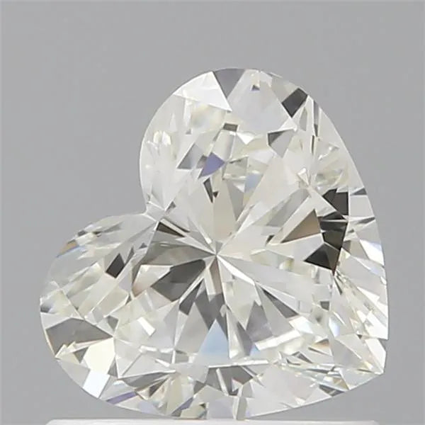 0.70ct Heart Natural Diamond (Colour J, Clarity VS2, GIA Certified)