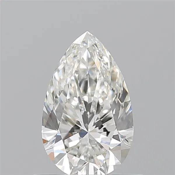 0.70ct Pear Natural Diamond (Colour H, Clarity VS2, GIA Certified)