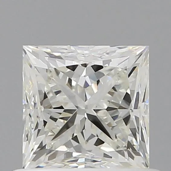 0.70ct Princess Natural Diamond (Colour J, Clarity VS1, GIA Certified)