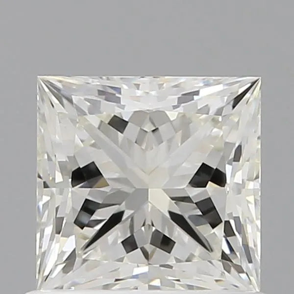 0.76ct Princess Natural Diamond (Colour J, Clarity VS2, GIA Certified)
