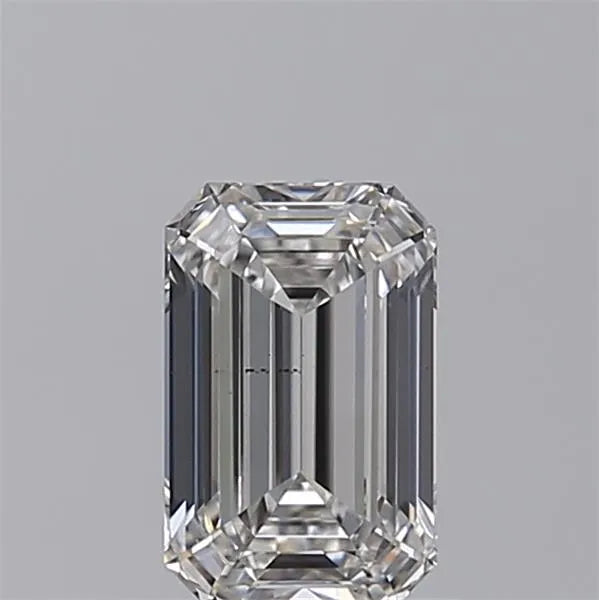 0.91ct Emerald Lab Grown Diamond (Colour G, Clarity VS2, IGI Certified)