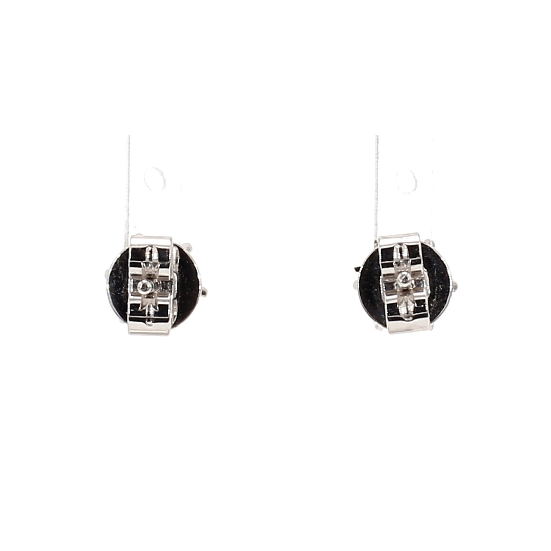 1.4卡培育圓鑽六爪耳環(86574)