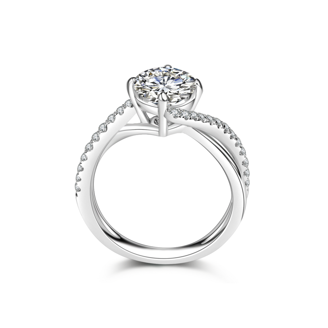 鑽石戒指托(款號 R432)