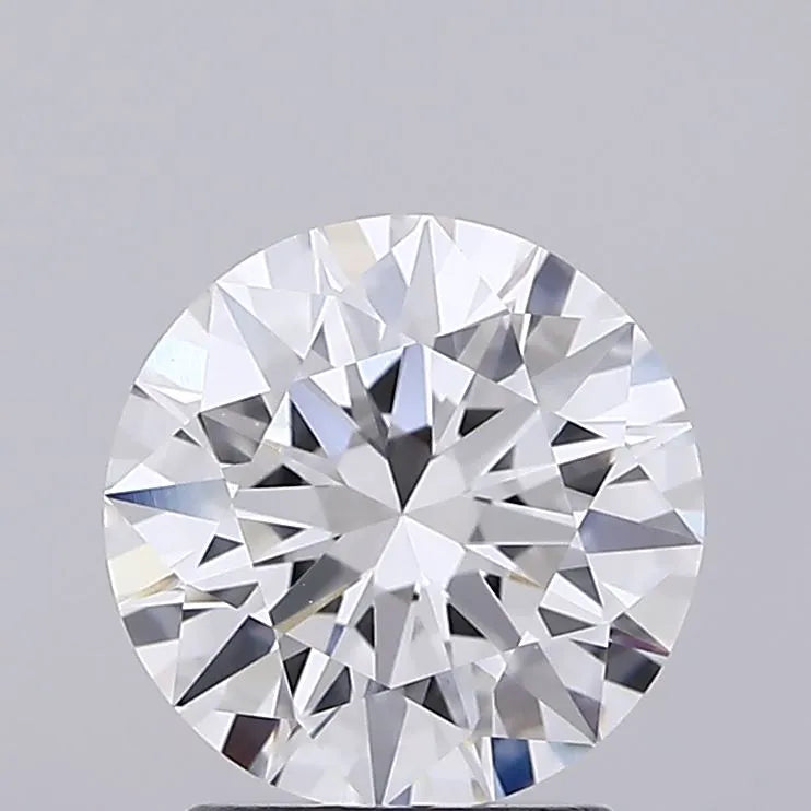 2.04ct Round Lab Grown Diamond (Colour F, Clarity VVS2, Cut EX, IGI Certified)