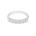 0.76卡半圈培育鑽石排戒（85796）