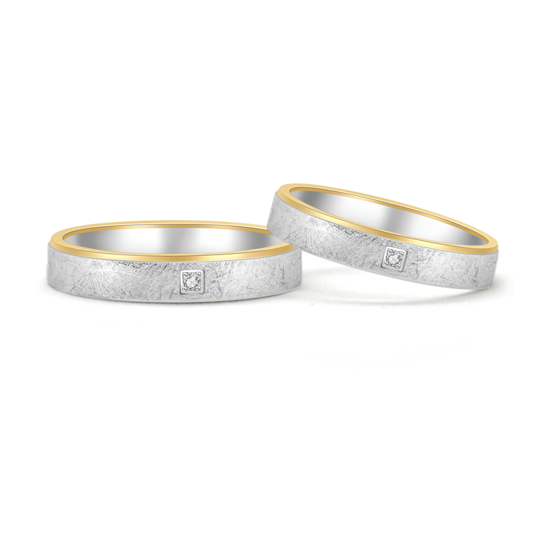 18K德國結婚對戒