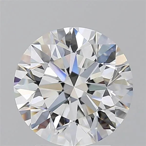 3.01ct Round Natural Diamond (Colour F, Clarity VVS2, Cut EX, GIA Certified)