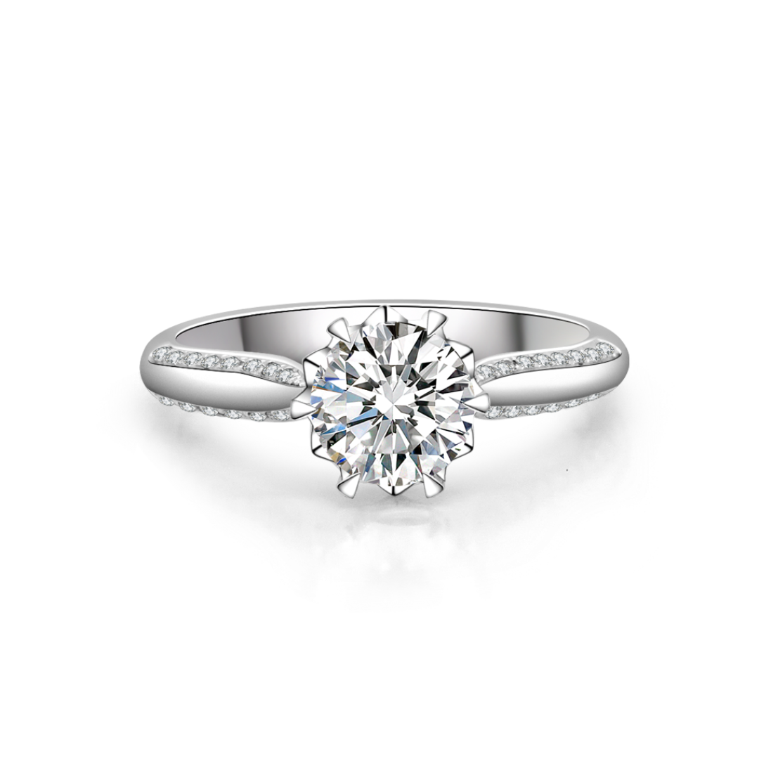 鑽石戒指托(款號R204)