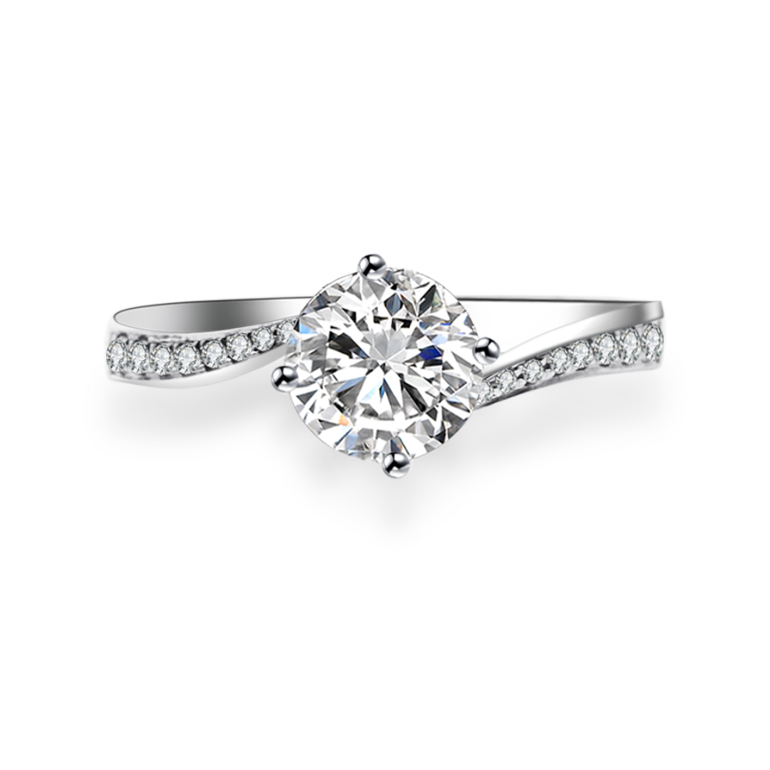 鑽石戒指托(款號 R208)