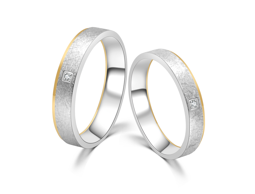 18K德國結婚對戒