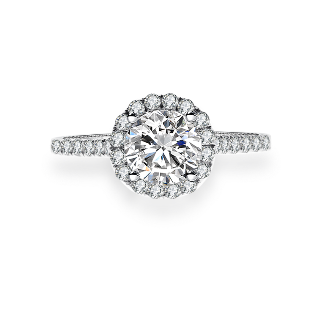 鑽石戒指托(款號 R283)