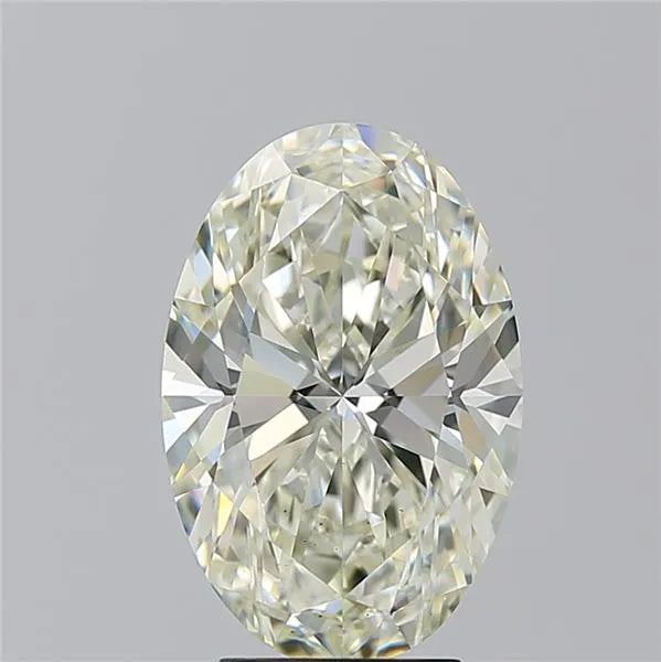 4.21ct Oval Natural Diamond (Colour J, Clarity VS2, Cut VG, IGI Certified)