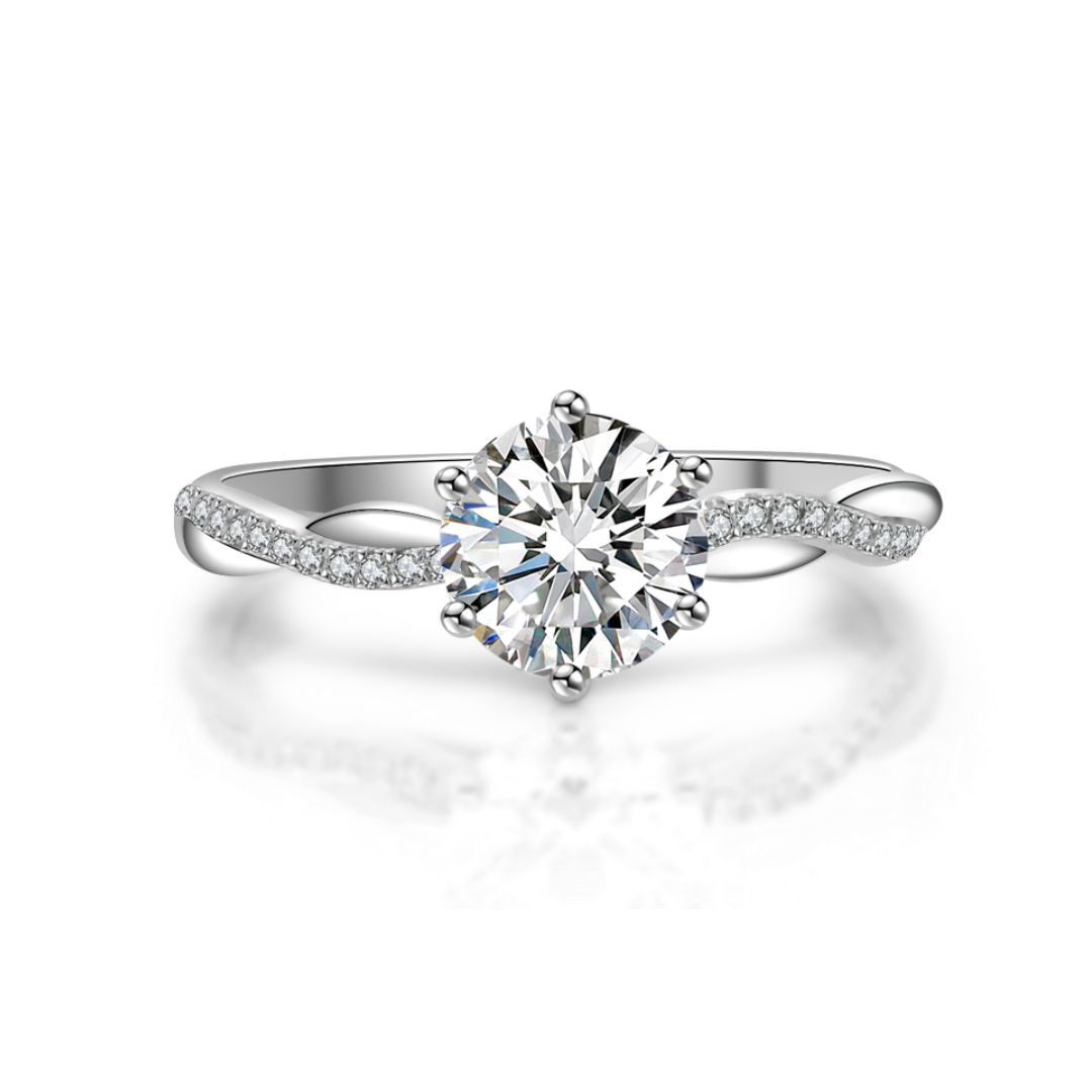 鑽石戒指托(款號 R438)