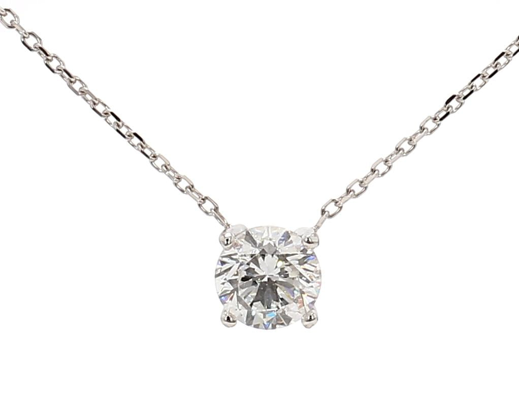 1.1卡培育鑽石四爪頸鍊(86570)