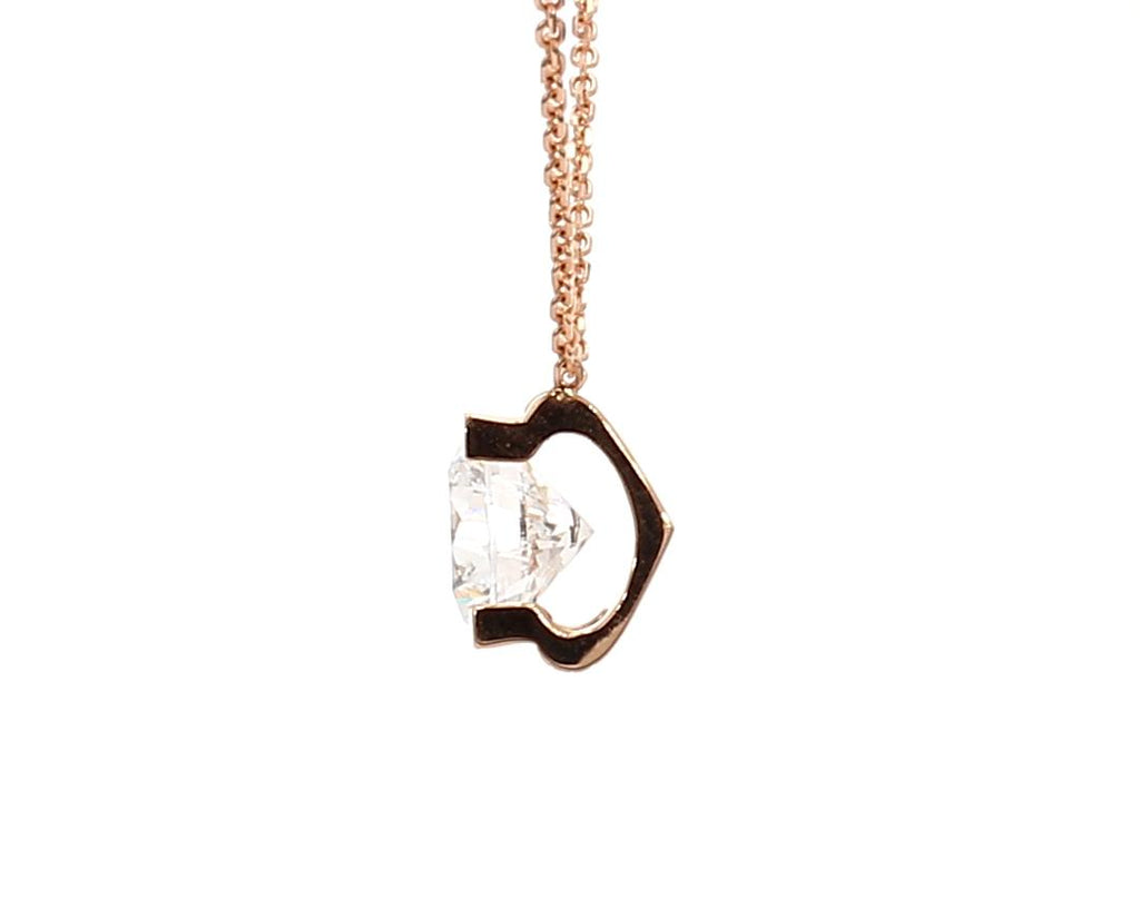 1.15卡培育鑽石四爪頸鍊(86278)