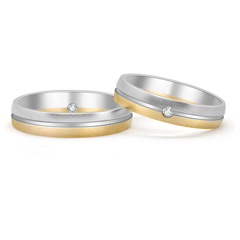 18K德國結婚對戒