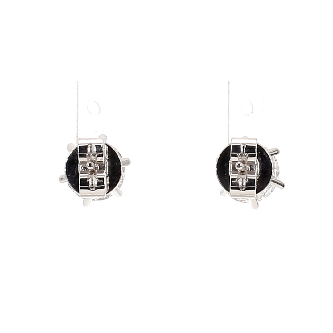 2.02卡培育圓鑽六爪耳環(86549)