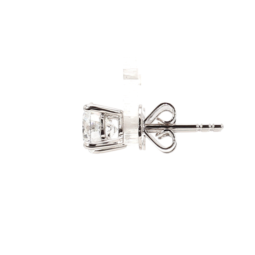 2.06卡培育圓鑽四爪耳環(86567)