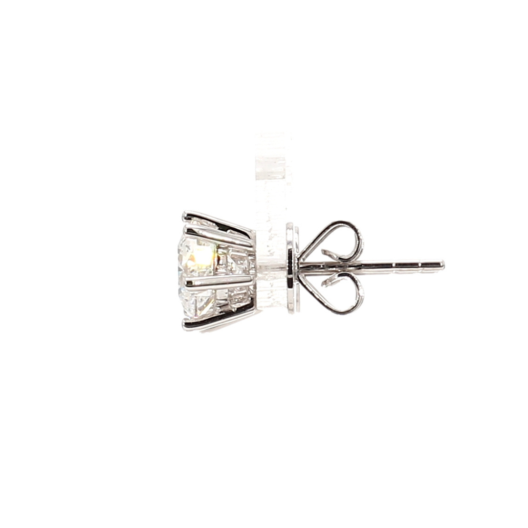 2.02卡培育圓鑽六爪耳環(86549)