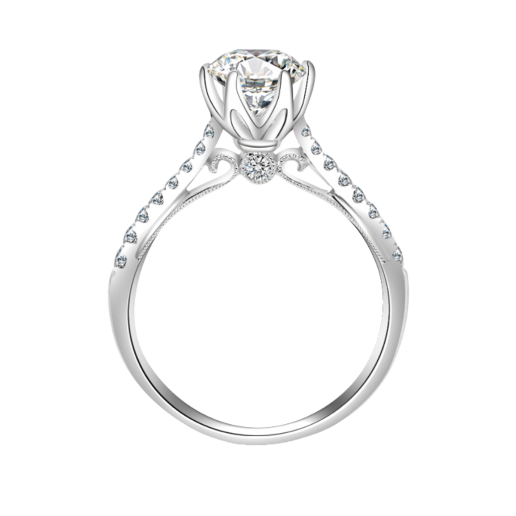 鑽石戒指托(款號R433)