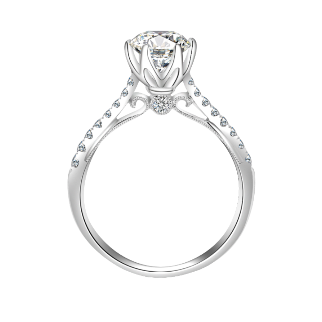 鑽石戒指托(款號R433)