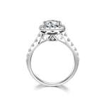 方形鑽石戒指(款號 R313)