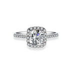 枕形鑽石戒指(款號 R5)