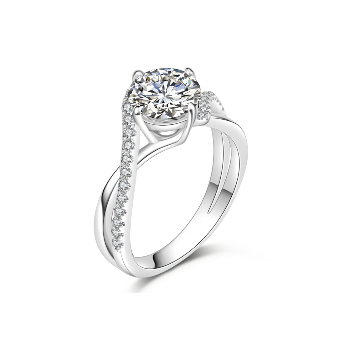 鑽石戒指托(款號 R432)