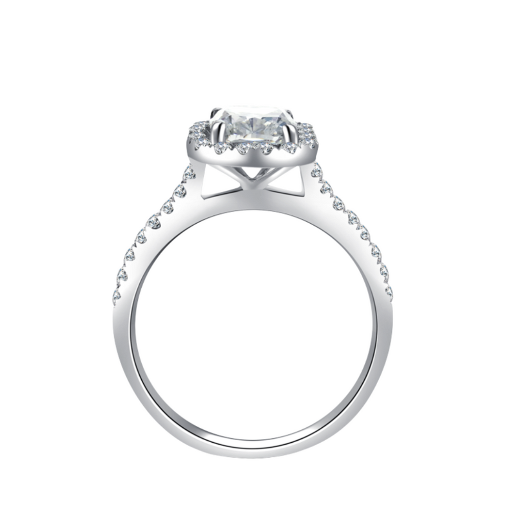 枕形鑽石戒指(款號 R5)