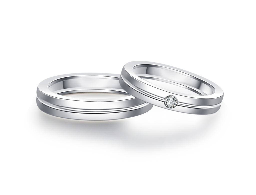 精選結婚對戒（OUR124A_OUR124B）