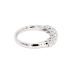 1.02卡半圈透光設計鑽石排戒（86006）