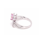 1.12卡心形粉鑽戒指（86981）