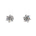 2.02卡培育圓鑽六爪耳環(86549)