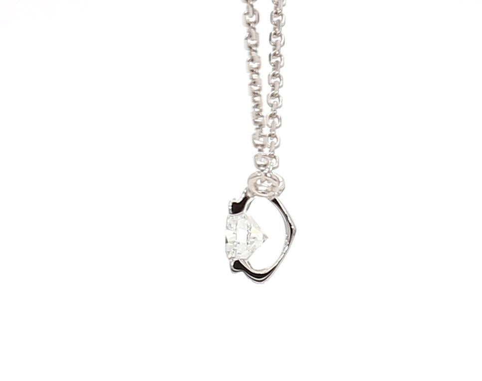 0.3卡培育鑽石四爪頸鍊(86265)