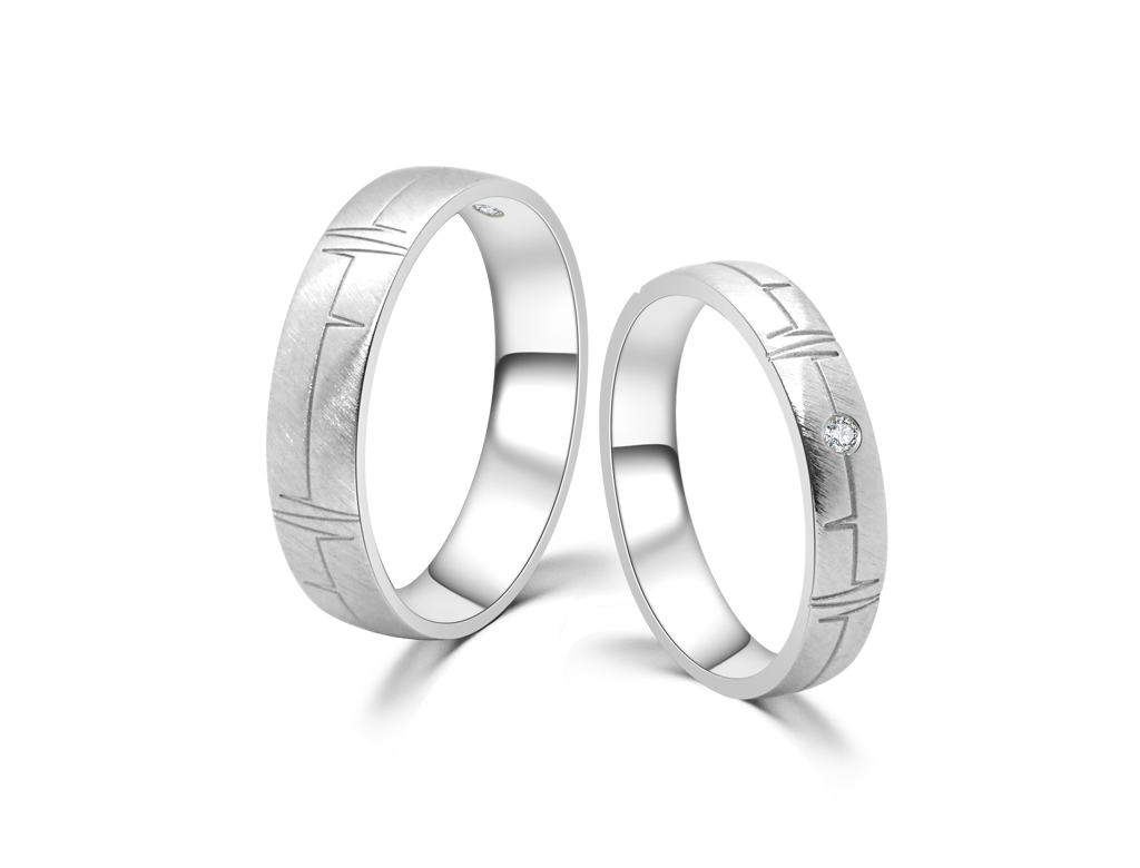 18K德國結婚對戒