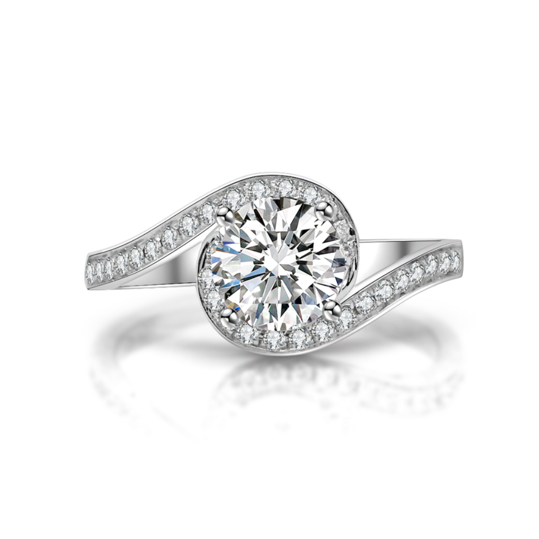 鑽石戒指托(款號 R476)