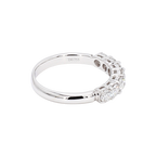 0.76卡半圈培育鑽石排戒（85796）