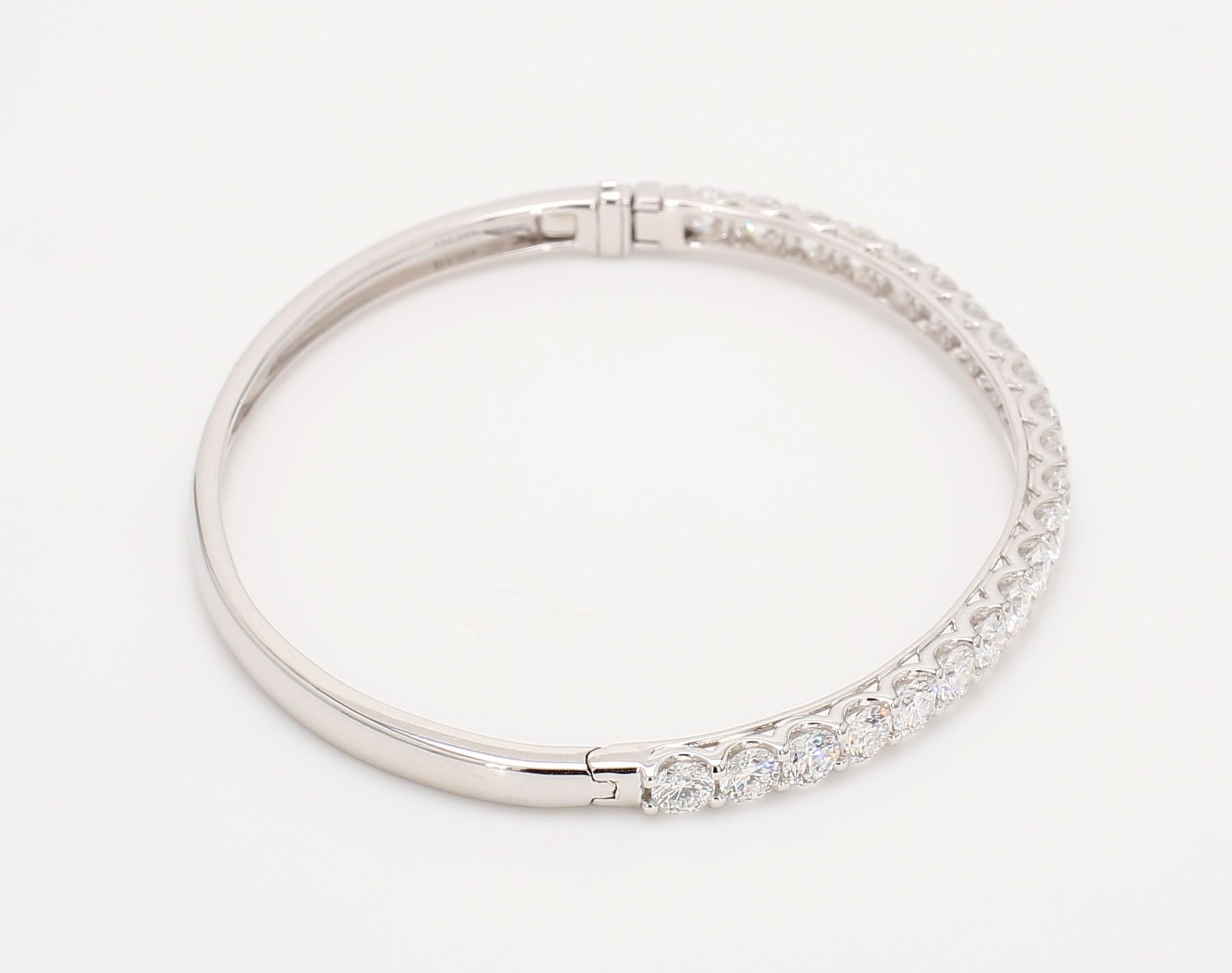 3.5卡培育鑽石滿鑽手鐲