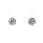 1卡培育圓鑽六爪耳環 (86576)