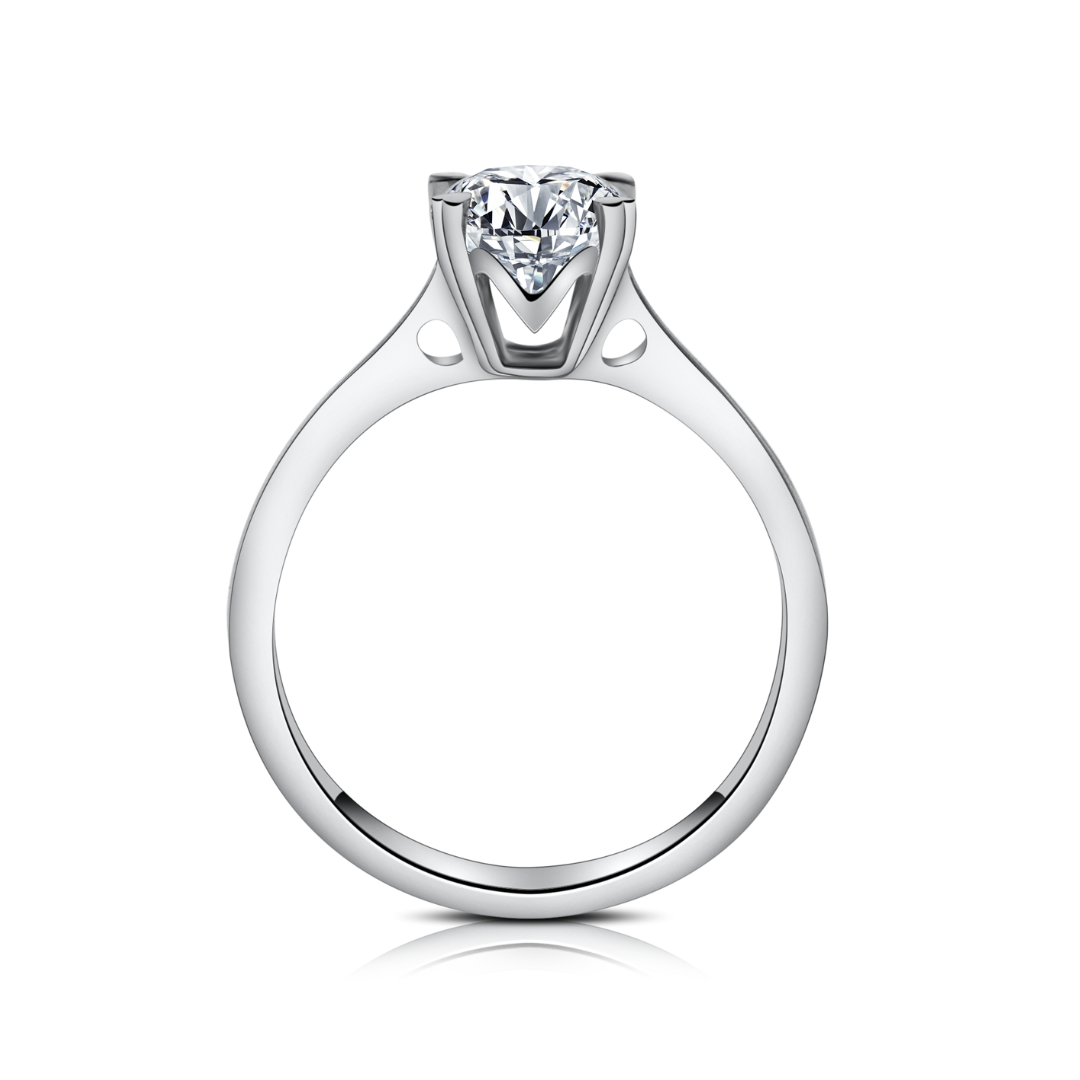 清鑲培育戒指托(款號R2223)