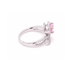 1.12卡心形粉鑽戒指（86981）