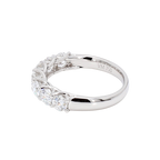 1.41卡半圈透光設計排鑽戒指（86101）