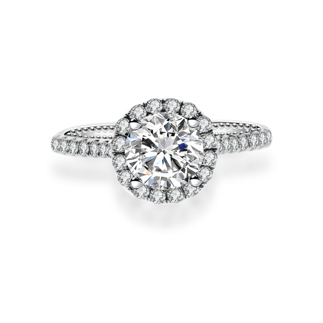 鑽石戒指托(款號 R265)