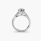 Solitaire with Shoulder Accents 2