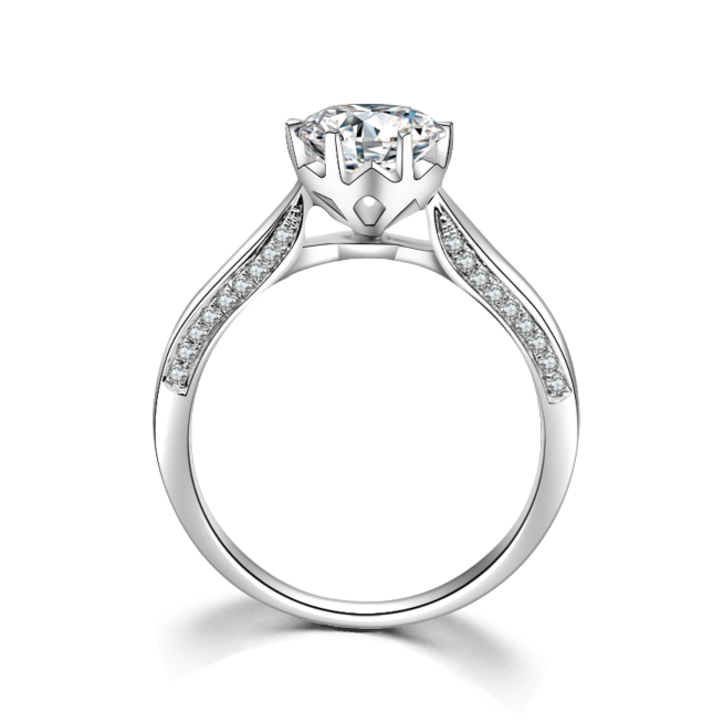 鑽石戒指托(款號R204)