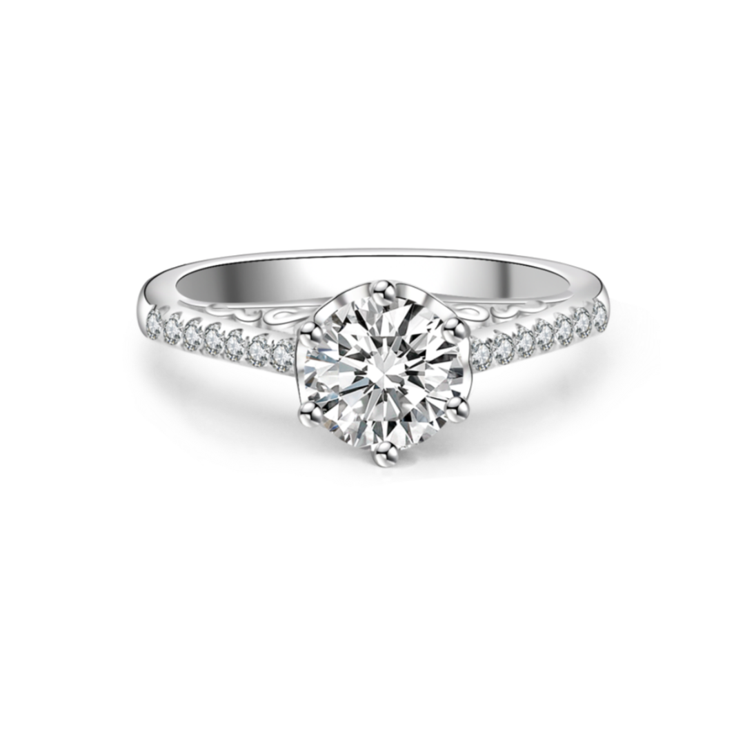 鑽石戒指托(款號 R447)