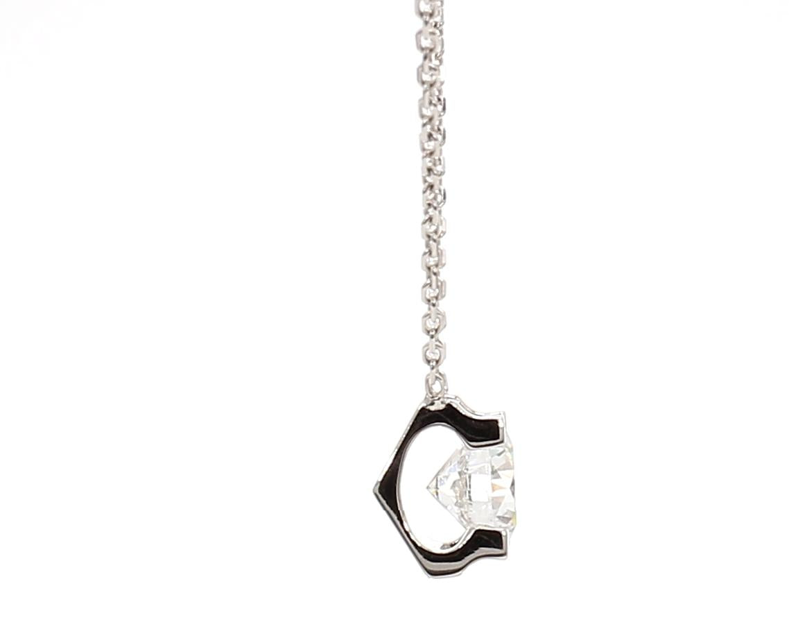 1.08卡培育鑽石四爪頸鍊(86275)