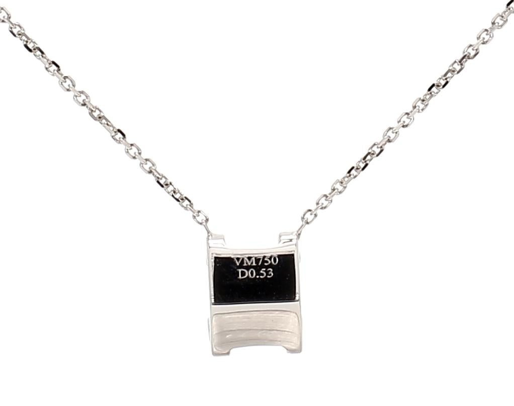 0.5卡培育鑽石四爪頸鍊(86520)