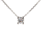 0.3卡培育鑽石四爪頸鍊(86265)