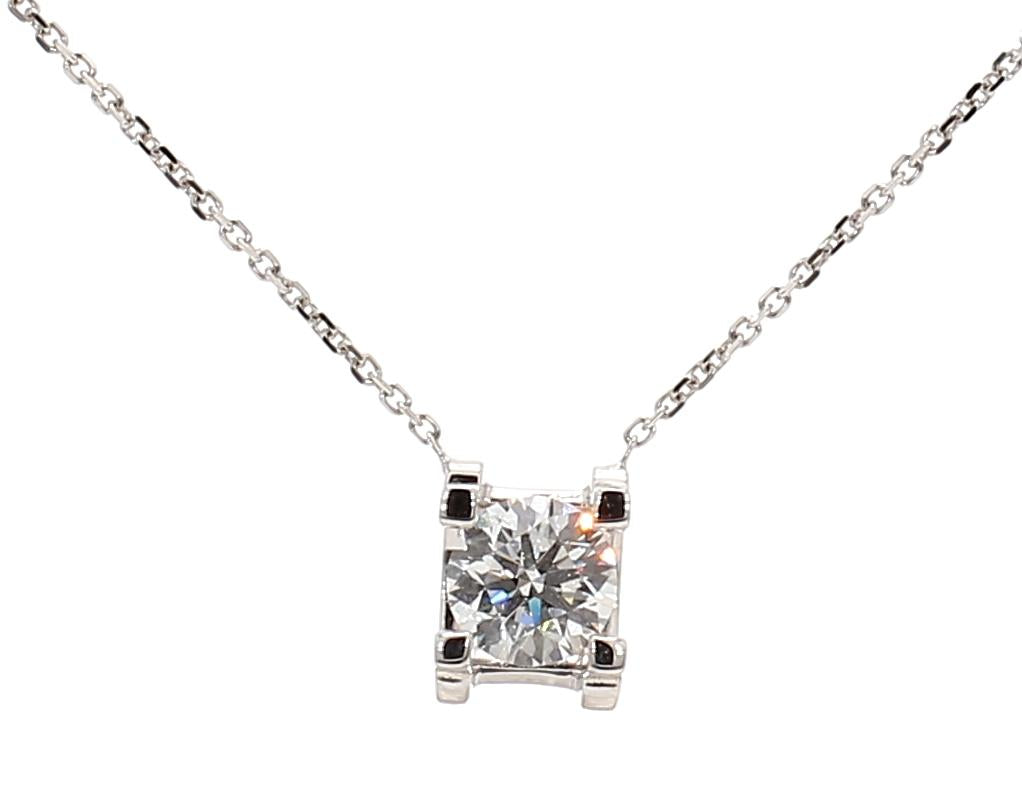 0.5卡培育鑽石四爪頸鍊(86520)